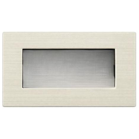 MAPAM Placca tecnopolimero spazzolato perla 4P - GEM-P6004SP-PE