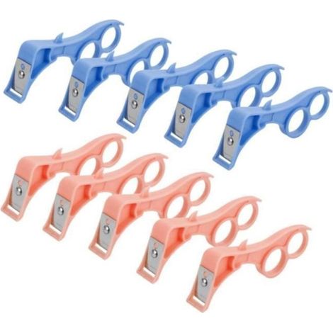 Éplucheur,10 pcs éplucheur de légumes,couteau à fruit créatif,ustensile de cuisine de maison,poignée multicolore ECONOME (1/4)