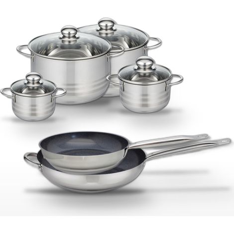 Lot 2 Poêles céramique 28/32 cm Elo Profi Therm Platinum & 4 Faitouts Elo (1/5)