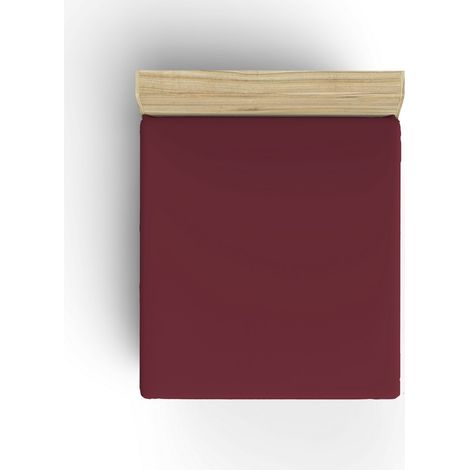 Sábanas ajustables, sábanas para colchón, sábanas para cama Sheet Maroon (1/3)