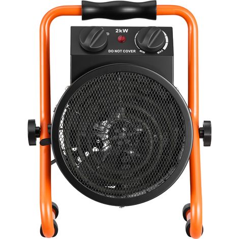 Mophorn Riscaldatore Elettrico per Serra 2000 W con Ventola, IPX4, Modalità di Riscaldamento Regolabile, Angolo Inclinabile di 25°, Protezione Contro il Surriscaldamento,Piccole Serre (1/5)