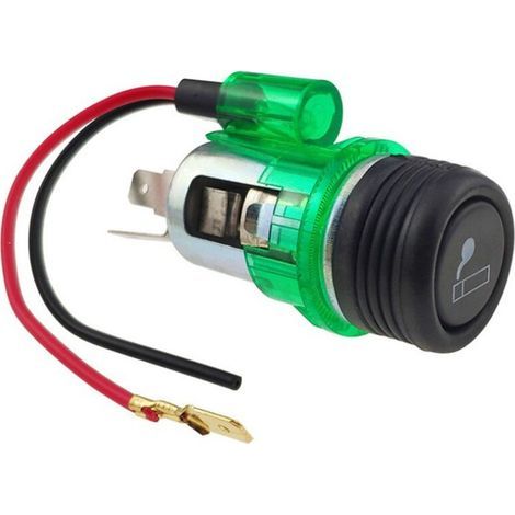 12V-24V recessed cigarette lighter socket (1/2)