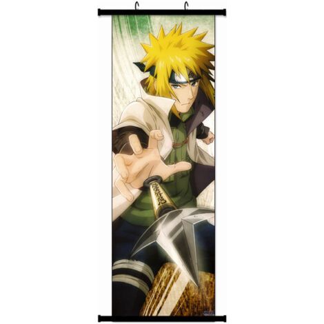 Poster Naruto, grand poster BD, Naruto Itachi Uchiha, décoration murale tissu, 90 x 30 cm (1/2)