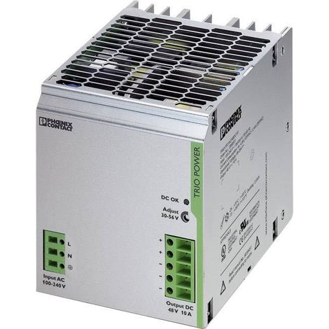 Alimentation rail DIN Phoenix Contact TRIO-PS/1AC/48DC/10 56 V/DC 10 A 480 W 1 x S95614