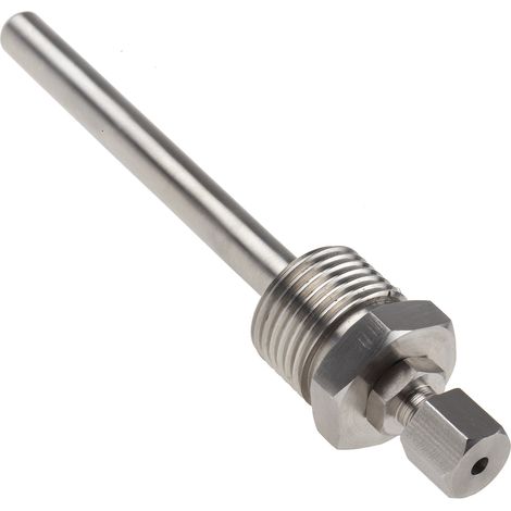 Doigt de gant 1/2 BSP pour Sondes de température, Ø 3 mm, 8 (Pocket) mm ( Prix pour 1 ) (1/3)
