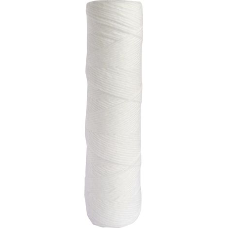 Filtre sous évier anti-sédiments 20µ – Taille standard 9"3/4 – Débit élevé – Durée 12 mois – Fabriqué en France – Aquawater (1/4)