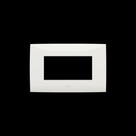 Placca 4 moduli colore Bianco  ABB serie Chiara 2CSK0401CH (1/4)