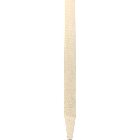 Piquet de chantier en bois 40mm – Longueur 1m – Pour chantiers humides et terrains accidentés – Cylindrique, bout rond – Jacquenet Malin