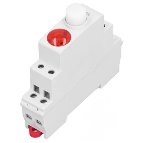 Lampe LED pour voyant lumineux sur Rail DIN, pour contacteur de démarreur magnétique, contrôle de ligne électrique, AC DC 230V (1/5)