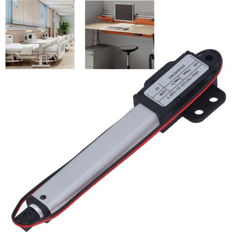 Actionneur linéaire électrique miniature à courant continu avec course de 75 mm, tige de levage micro-automatique, vérin électrique linéaire alternatif, petit dispositif de levage 24 V CC (1/5)