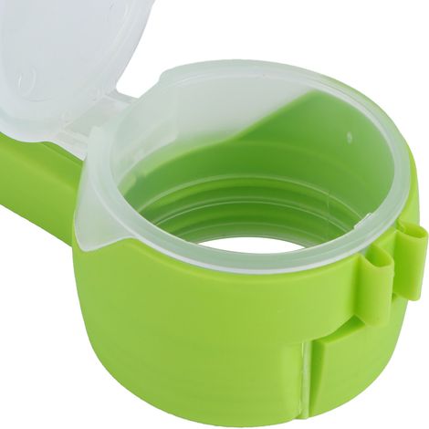 Lot de 5 pinces de fermeture réutilisables en plastique avec bec verseur pour la conservation des aliments - Outils de cuisine (1/5)