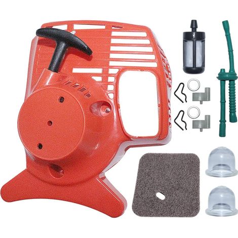 Kit de lanceur à rappel, mâchoire de démarreur, filtre à air et carburant 4140 190 4009 pour moteurs Stihl FS38 FS45 FS46 FS55 FC55 HL45 KM55 débroussailleuse (1/5)