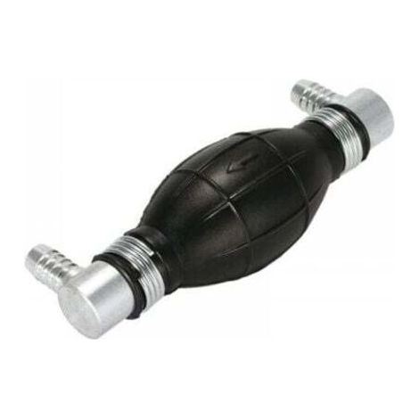 Poire Pompe d'Amorçage Universelle pour Système d’Alimentation Gasoil ou Essence Coudée des Deux Cotés à 90° - Sortie de 10mm avec Clapet Anti Retour (1/5)