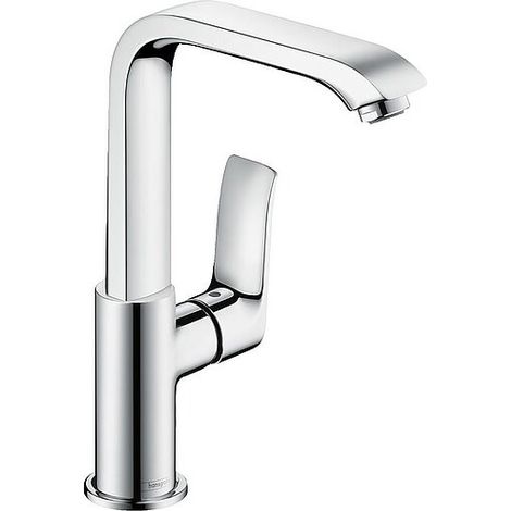 Waschtischmischer Hansgrohe Metris 230, Ausladung 155 mm Schwenkauslauf, mit Pop-Up Ablauf, chrom - 31187000
