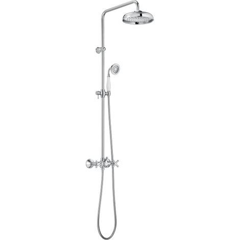 COLUMNA DUCHA BIMANDO CARMEN ROCIADOR ALTO GRAN CAUDAL CROMO