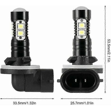 Extrem helle Hochleistungs-LED-Nebelscheinwerferlampen 881 881 886 889 für Tagfahrlicht oder Nebelscheinwerfer Edition 0621