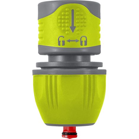 Jardibric – Raccord rapide stop universel 12/15/19 mm – Connexion sans fuite – Compatible avec tuyaux d'arrosage – Économie d'eau garantie (1/3)