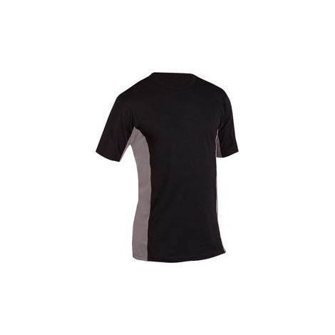 T-Shirt Funzionale Taglia .2Xl,Nero-Grigio Chiaro (1/4)