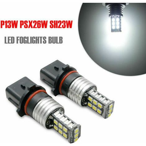 2x P13W LED Audi A4 B8 luci di marcia diurna lampadine per fari bianche 6000K (1/5)