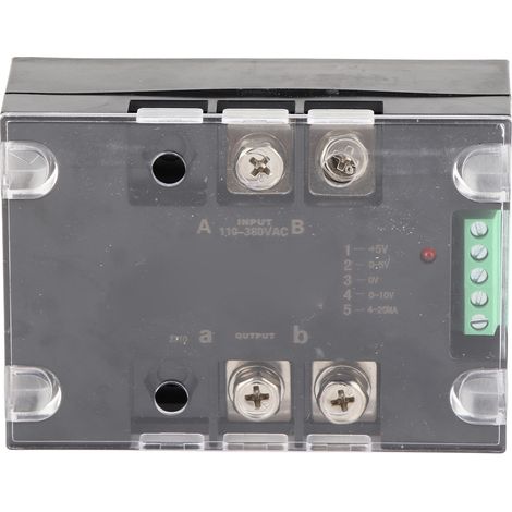 Variateur de puissance monophasé à thyristor pour régulation de tension et température, 220-380V CA sans dissipateur thermique (1/5)