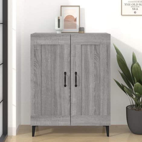 Buffet,Buffet Commode de salon/séjour sonoma gris 69,5x34x90 cm bois d'ingénierie -TZ46036 (1/5)
