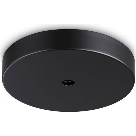 Ideal Lux Parte Di Ricambio Rosone Mapa 1 luce nero alluminio vetro