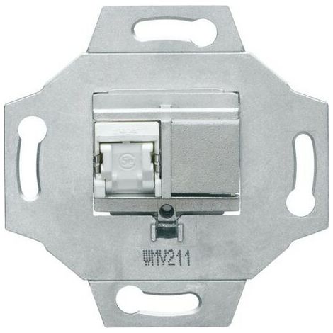 1930 RJ45 simple Cat5e FTP - APPAREILLAGE MURAL 1930 HAGER WMV211 (1/2)