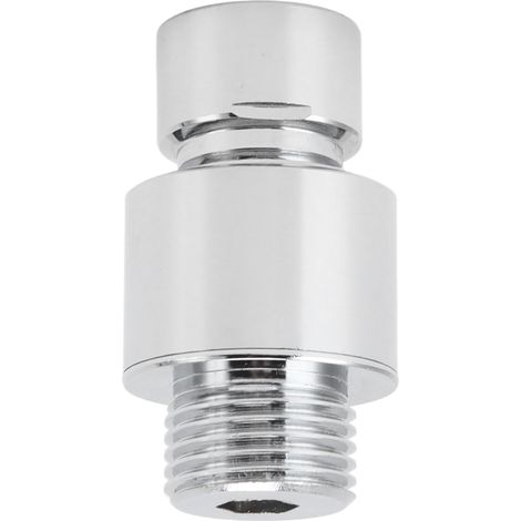 Adaptateur de pommeau de douche en cuivre à 135 degrés, adaptateur de pommeau de douche à main pour salle de bain domestique (1/5)
