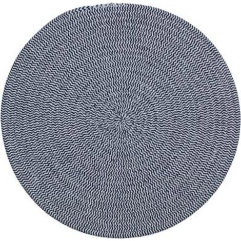 Set de Table Déco "Coton" 38cm Bleu
