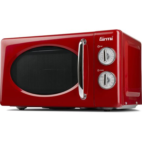 Girmi FM21 Mikrowelle mit Grill rot 20 Liter (1/5)