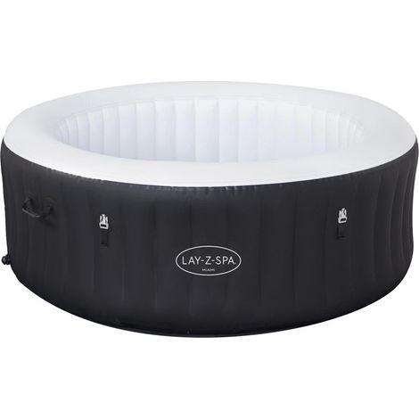 BESTWAY P05931 LAY-Z SPA Bac de piscine Miami AirJet 180x66cm