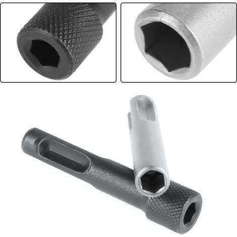 adaptateurs de douille porte-embouts de tournevis SDS magnétiques portables à tige hexagonale de 1/4" (1/5)