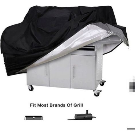 Housse De Barbecue - Tissu Oxford Impermeable - Resistant Aux UV - Pour Grill Jusqu A 160 Cm - 170x61x112 Cm - 1 Piece (1/5)