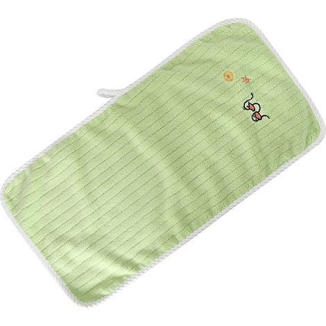 Serviette de toilette enfant polyvalente douce absorbante séchage rapide en velours corail pour salle de bain maison cuisine 1 pièce (1/4)