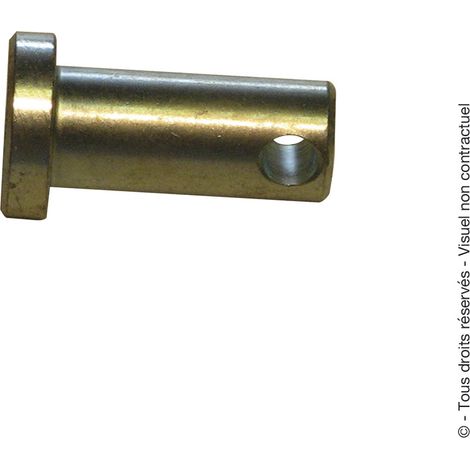 Axe de fléau universel pour lame de tondeuse Carroy Giraudon 10999 + Goupille Mécanindus