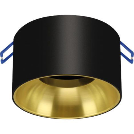Spot Encastrable pour Ampoule GU10 - Noir / Or - SILUMEN