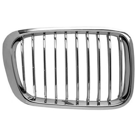 Grille de calandre avant droite chromée BMW Serie 3 E46 phase 1 1998-2001