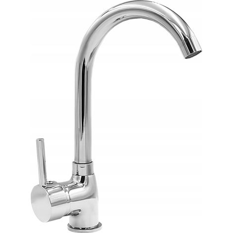ROBINET D'ÉVIER DE CUISINE ARGENT CHROME BETA (1/5)