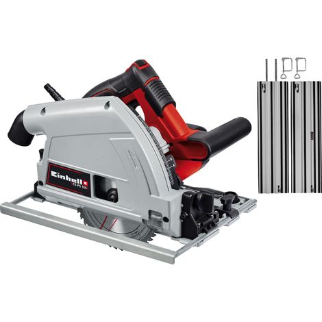 Scie circulaire EINHELL TE-PS 165 + rail de guidage, alu, 2x 100 cm