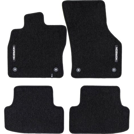 Tapis de Sol de Voiture pour Audi A3 8Y 2020-2025 Berline Velours Noir 4Pcs (1/5)