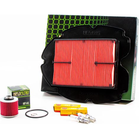 Kit Révision Filtres Bougies pour YAMAHA TDM 900 de 2002 à 2010 - Sans Huile