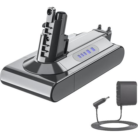 Batterie, 6000mAh Kapazität, kompatibel mit V10-Modellen, 6.0 Batterieladegerät (1/2)