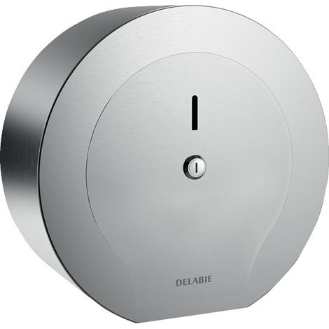 Delabie Porte-papier hygiénique pour rouleau 400 m Inox 1.4301 satiné