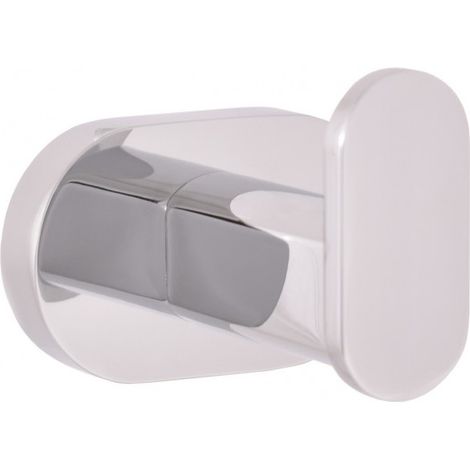 Patère simple YUKON en laiton chromé 5,6 cm (1/2)