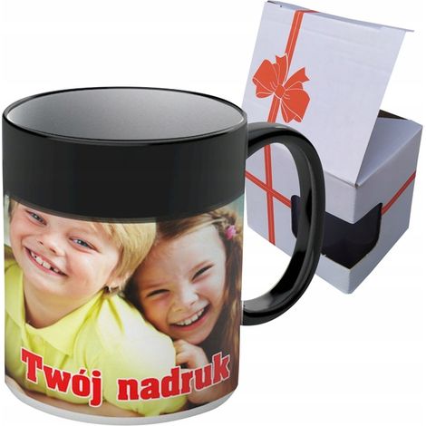 MAGISCHE THERMISCHE FOTOTASSE MIT IHREM EIGENEN FOTO ALS GESCHENK