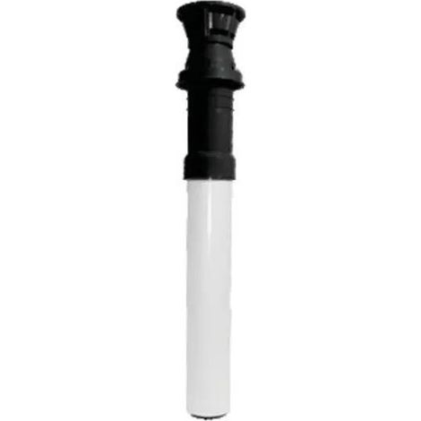 Ubbink Rolux gas concéntrico 80 125 negro aluminio
