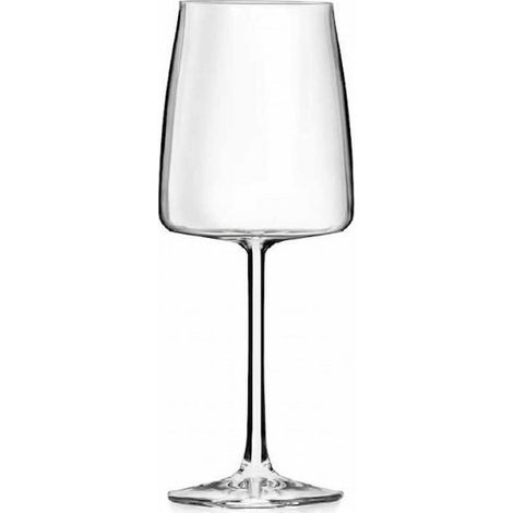 RCR Cristalleria Italiana Essential - E43 - Set da 6 Calici Vino in Vetro