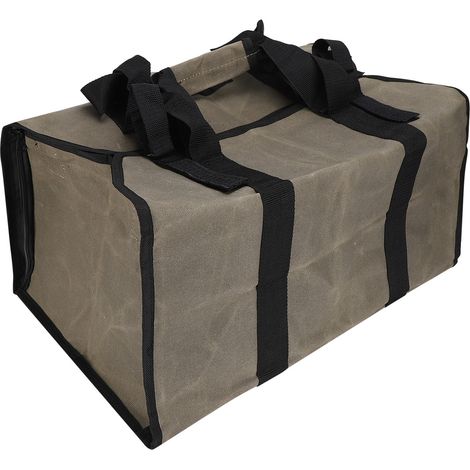 Wasserdichte 2-in-1-Tasche aus gewachstem Segeltuch für Holzfäller (1/5)