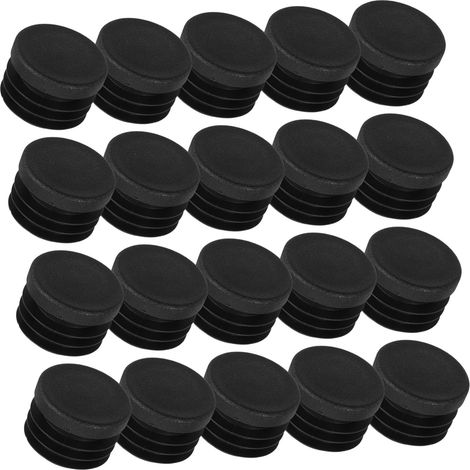 Ipetboom Lot de 20 bouchons tuyau ronds antidérapants en plastique (1/5)