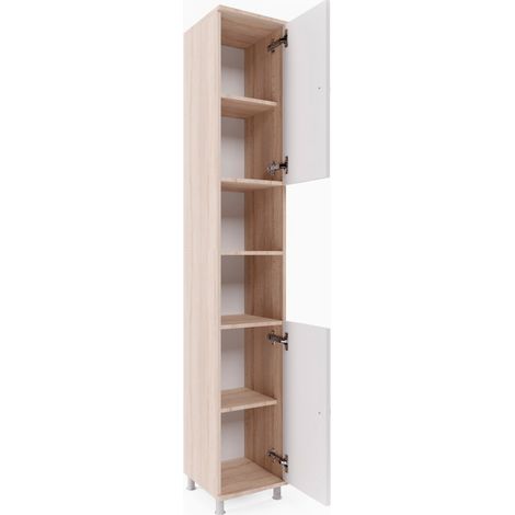 Armario de baño Fynn, Sonoma, 30 x 190 cm, Vicco (1/5)